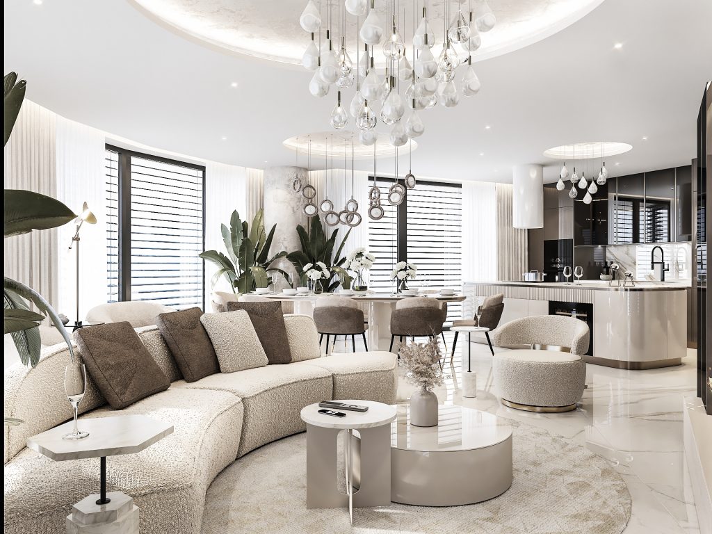 NGO | 4 izbový apartmán Eurovea Tower | 153,7 m²